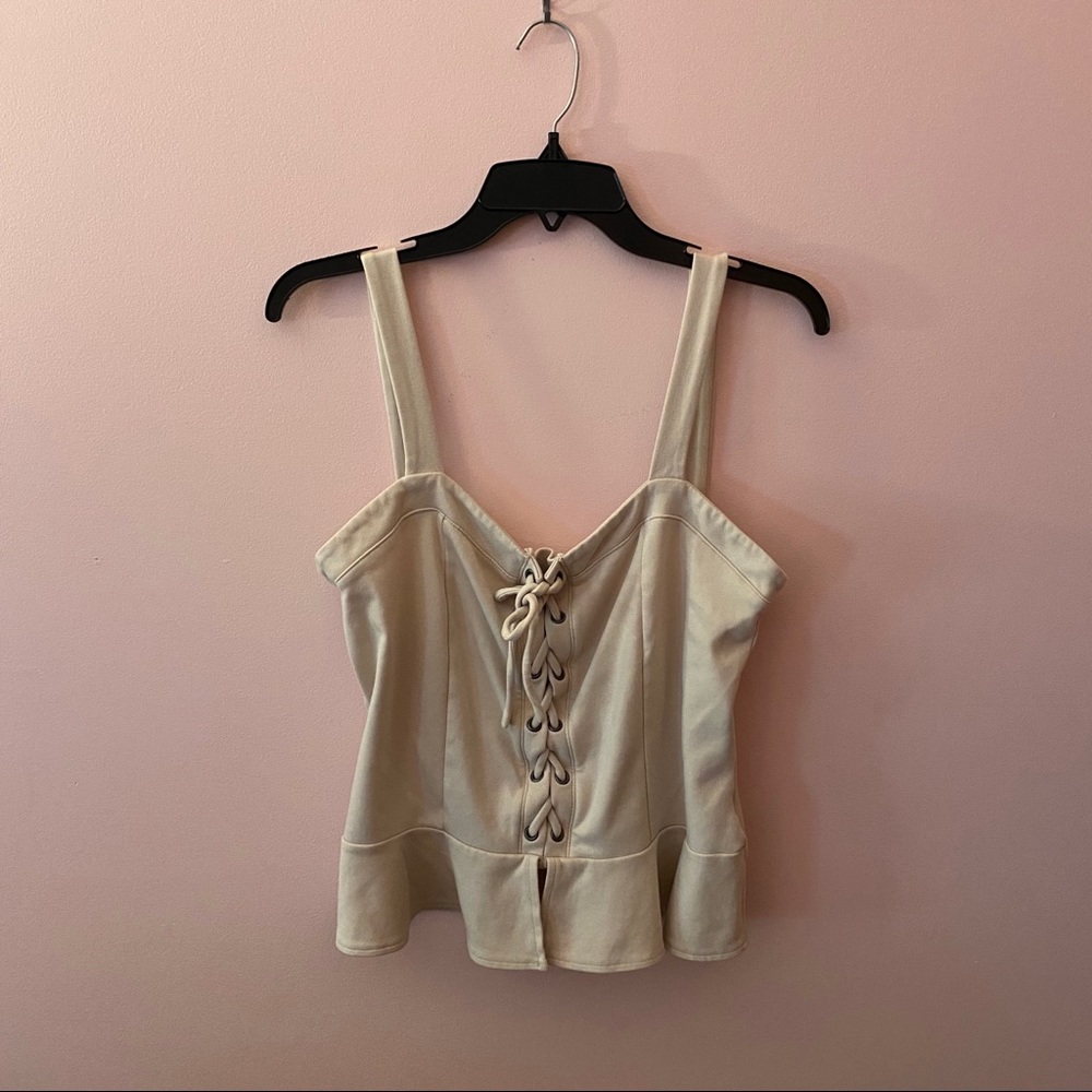 going out top blush pink